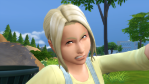 Annika, my main character for trying out this challenge for the first time